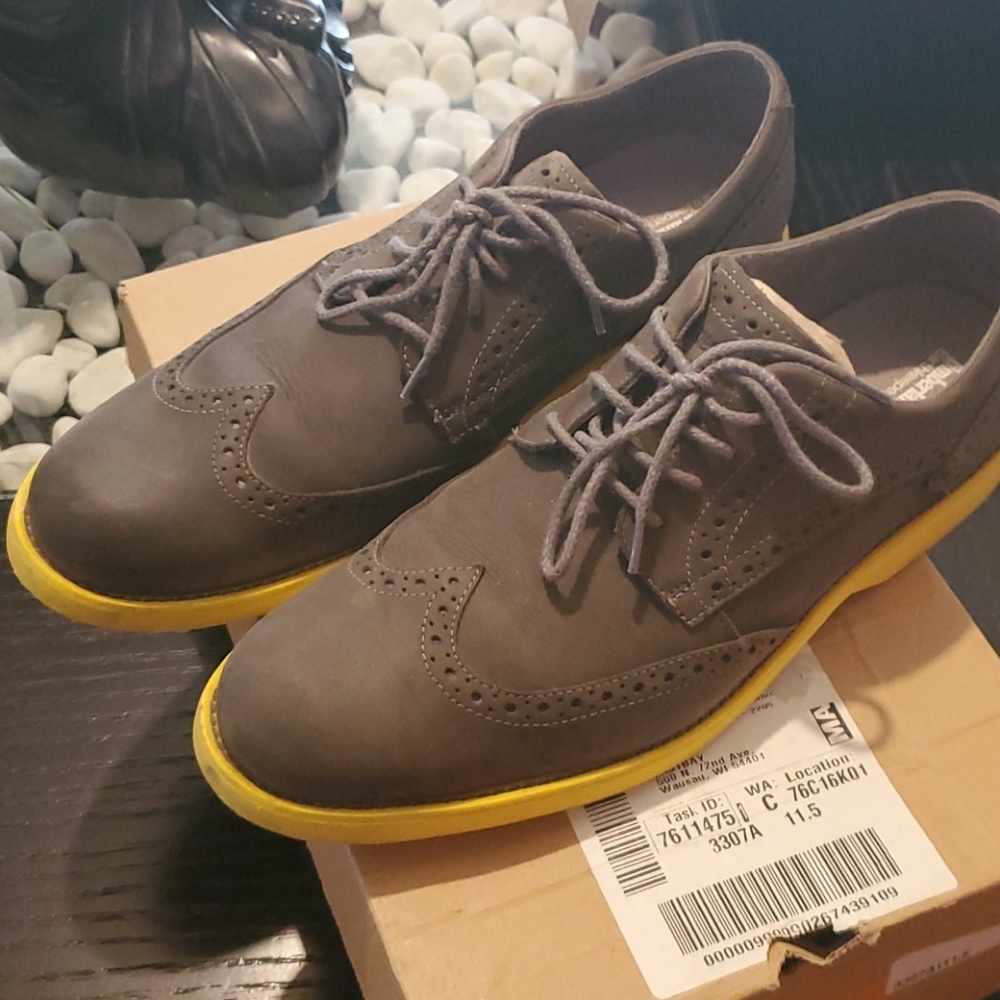 Timberland suede Oxford dress shoes